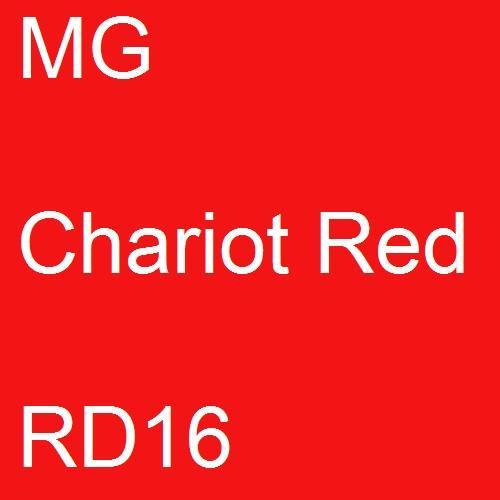 MG, Chariot Red, RD16.